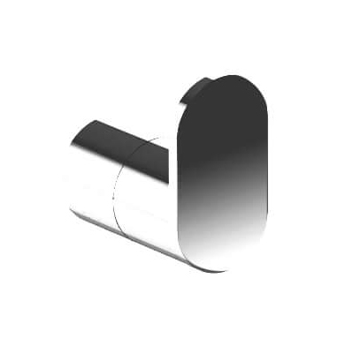 Wall Hook in Bright Stainless Steel Verona Series